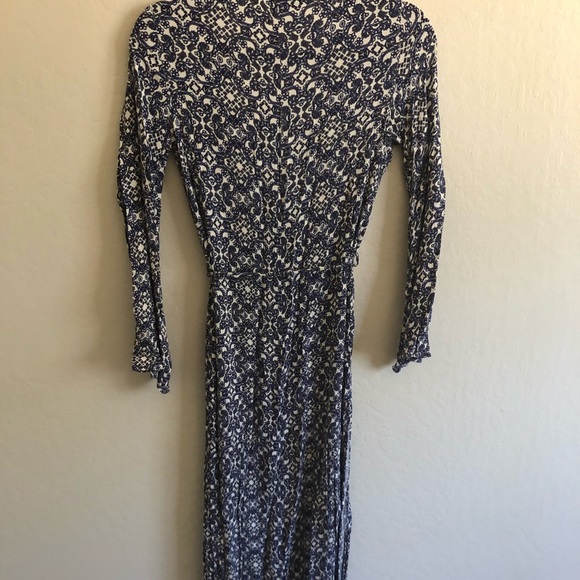 Mandala Daydream Blue Print Maxi Dress - Picture 5 of 6